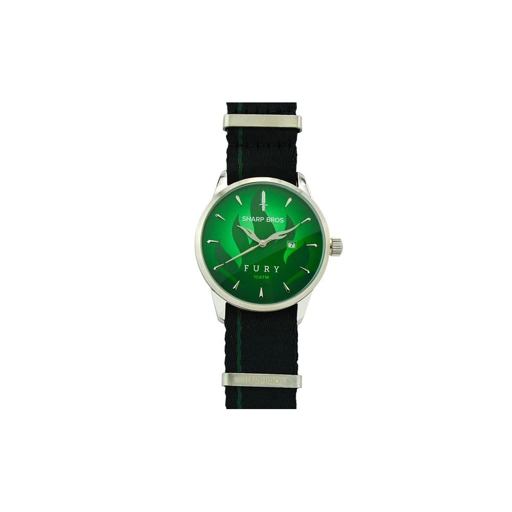 Core Fury Quartz Green 42mm Watch WR100