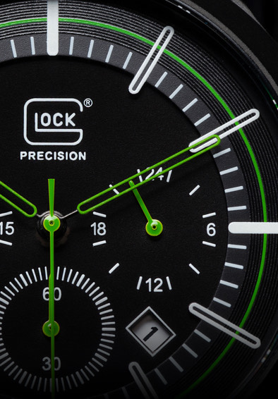 Glock Limited Edition Precision 35th Anniversary Titanium Solar Watch